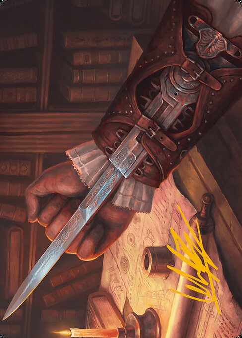 Hidden Blade // Hidden Blade — art by L J Koh