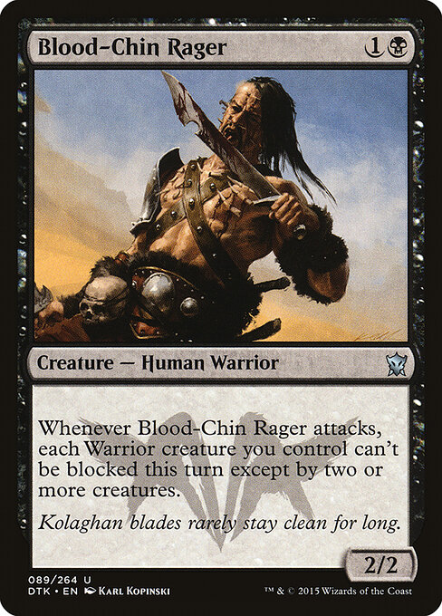 Blood-Chin Rager — art by Karl Kopinski
