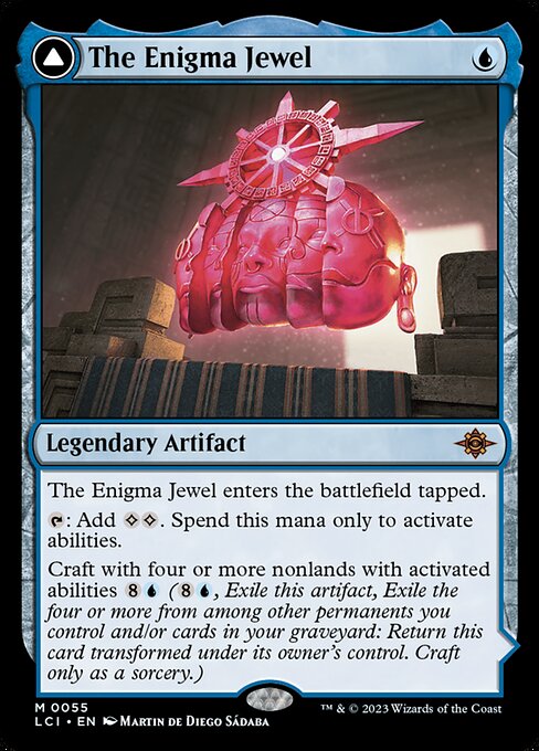 The Enigma Jewel // Locus of Enlightenment — art by Martin de Diego Sádaba