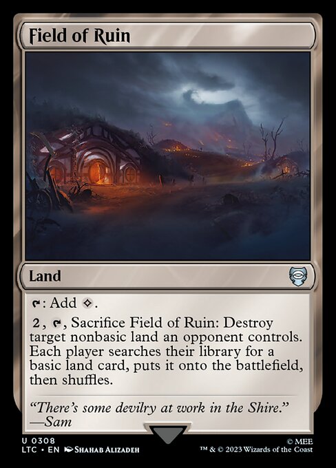 Field of Ruin — art by Shahab Alizadeh