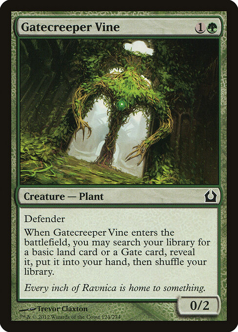 Gatecreeper Vine — art by Trevor Claxton