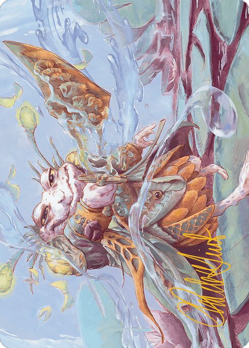 Glarb, Calamity's Augur // Glarb, Calamity's Augur — art by Chuck Grieb