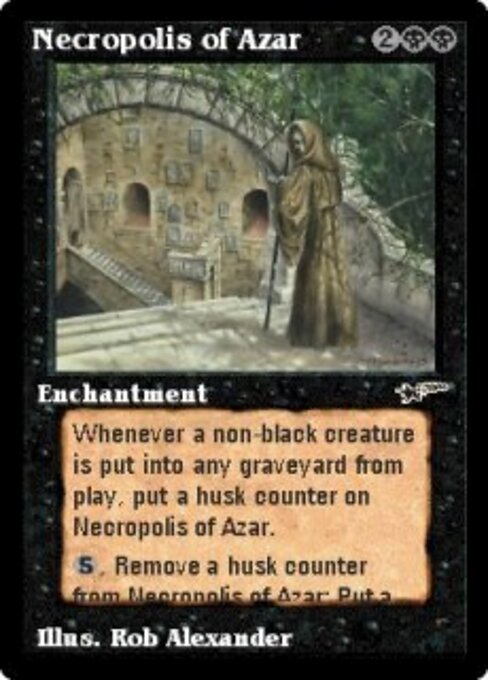 Necropolis of Azar — art by Rob Alexander