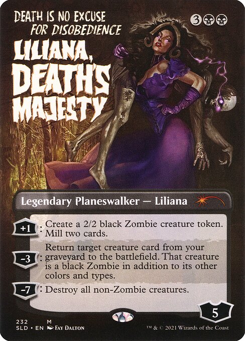 Liliana, Death's Majesty — art by Fay Dalton