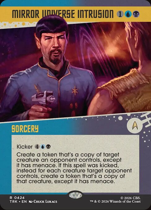 Mirror Universe Intrusion — art by Chuck Lukacs