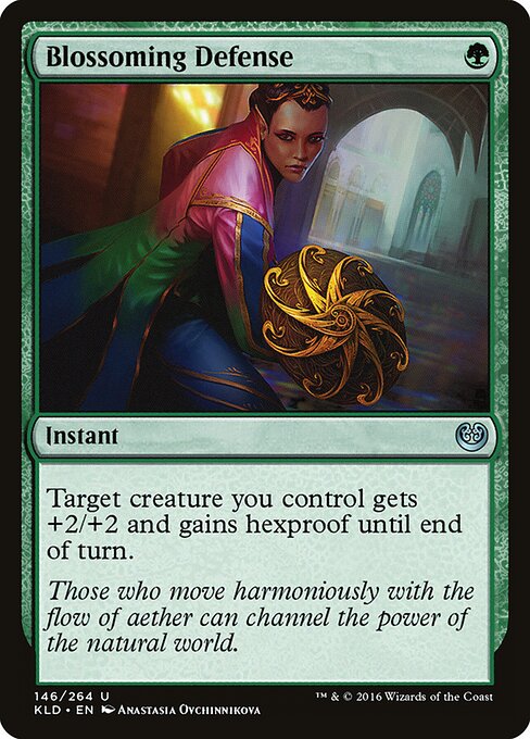 Blossoming Defense — art by Anastasia Ovchinnikova