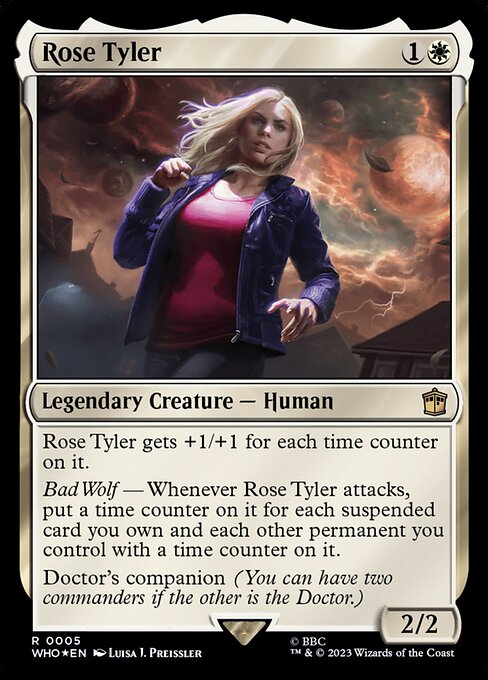 Rose Tyler — art by Luisa J. Preissler