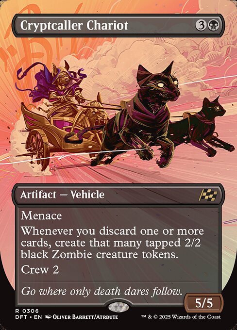 Cryptcaller Chariot — art by Oliver Barrett