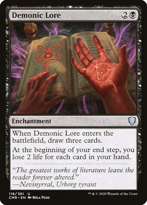 Demonic Lore — art by Mila Pesic