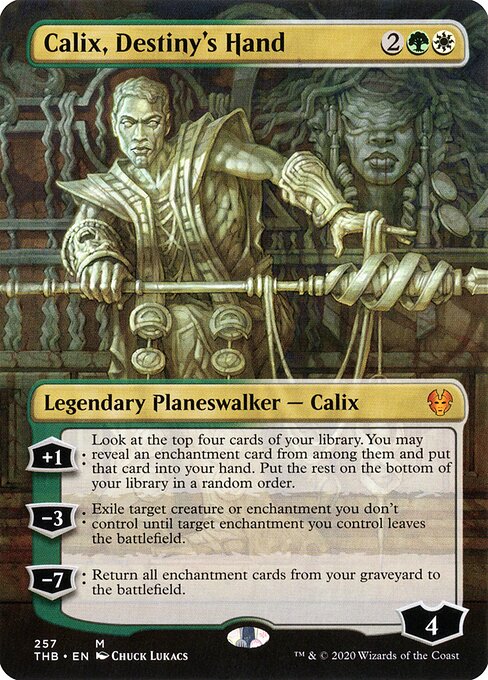Calix, Destiny's Hand — art by Chuck Lukacs