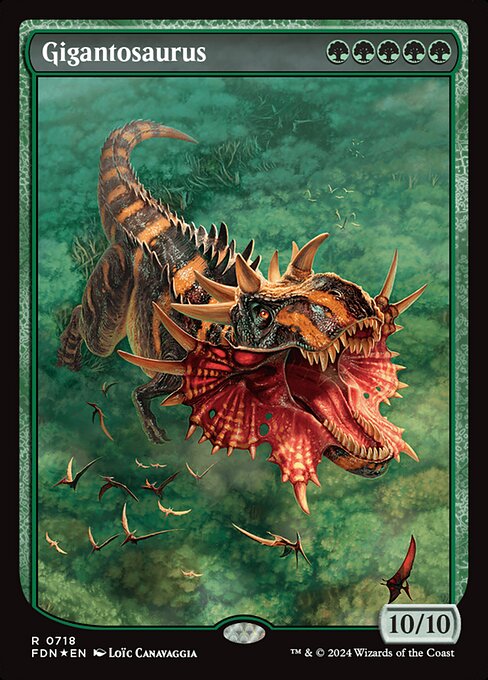 Gigantosaurus — art by Loïc Canavaggia