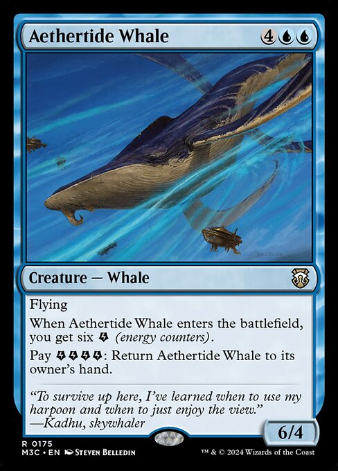 Aethertide Whale — art by Steven Belledin