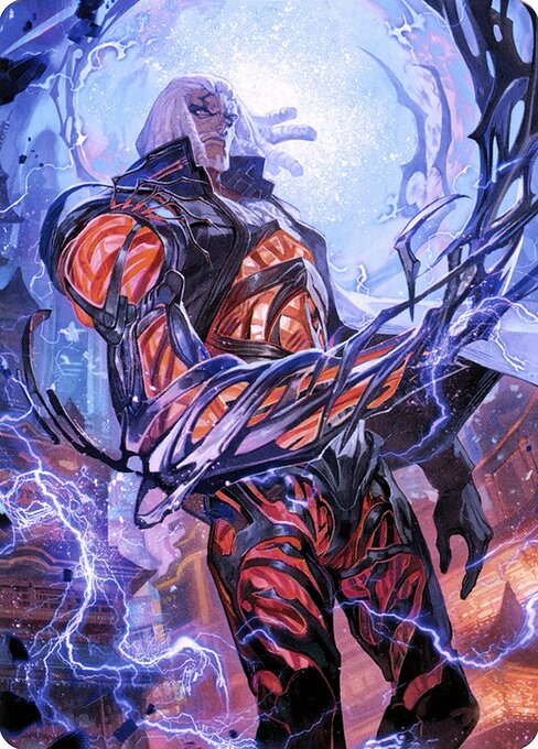 Tezzeret, Betrayer of Flesh // Tezzeret, Betrayer of Flesh — art by Lack