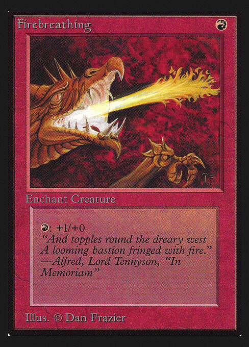Firebreathing — art by Dan Frazier