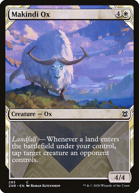 Makindi Ox — art by Roman Kuteynikov