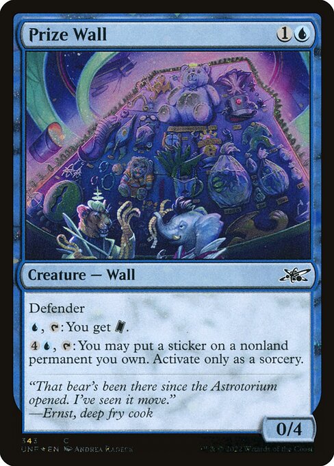 Prize Wall — art by Andrea Radeck