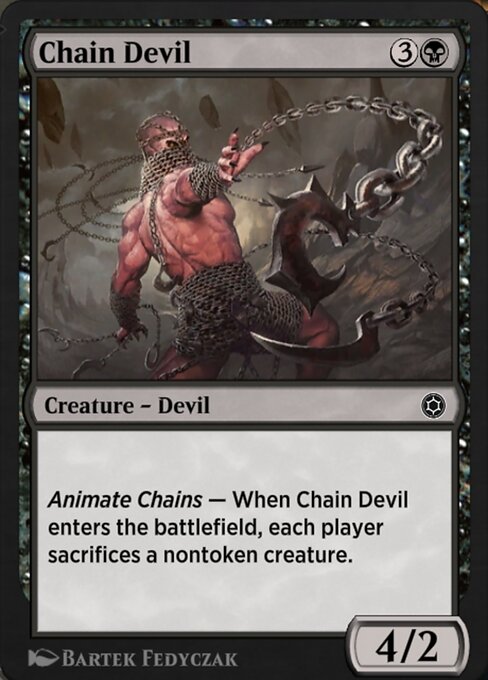 Chain Devil — art by Bartek Fedyczak