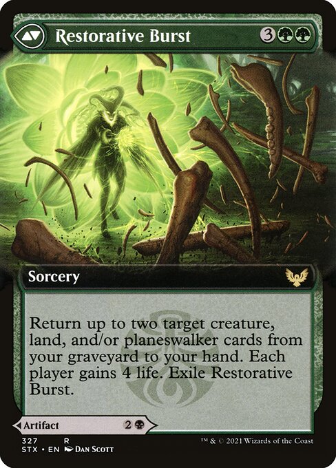 Pestilent Cauldron // Restorative Burst — art by Dan Murayama Scott