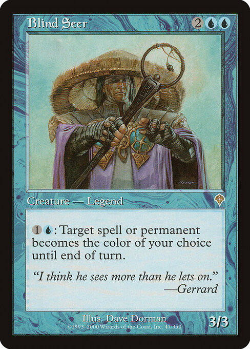 Blind Seer — art by Dave Dorman