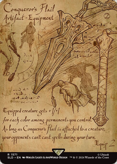 Conqueror's Flail — art by Miklós Ligeti & AndWorld Design