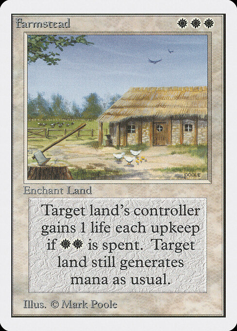 Farmstead — art by Mark Poole