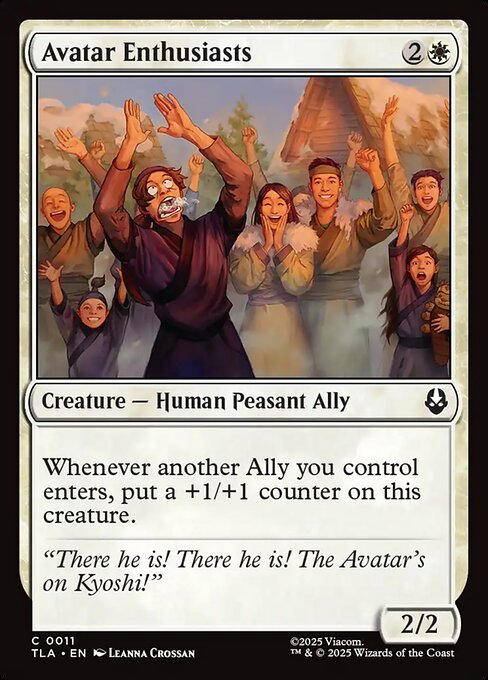 Avatar Enthusiasts — art by Leanna Crossan