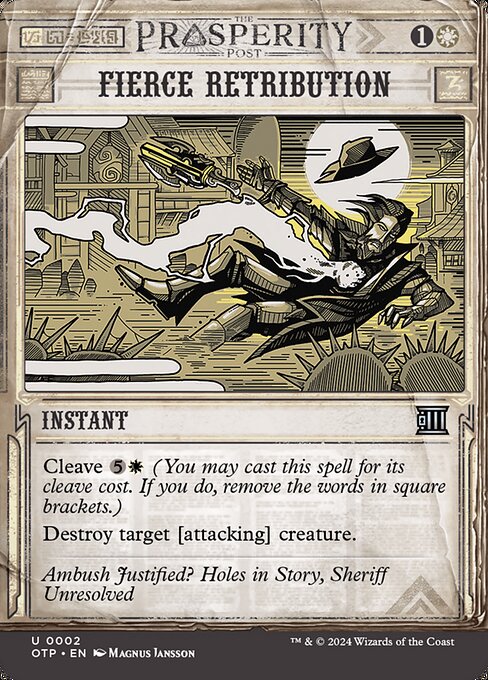 Fierce Retribution — art by Magnus Jansson