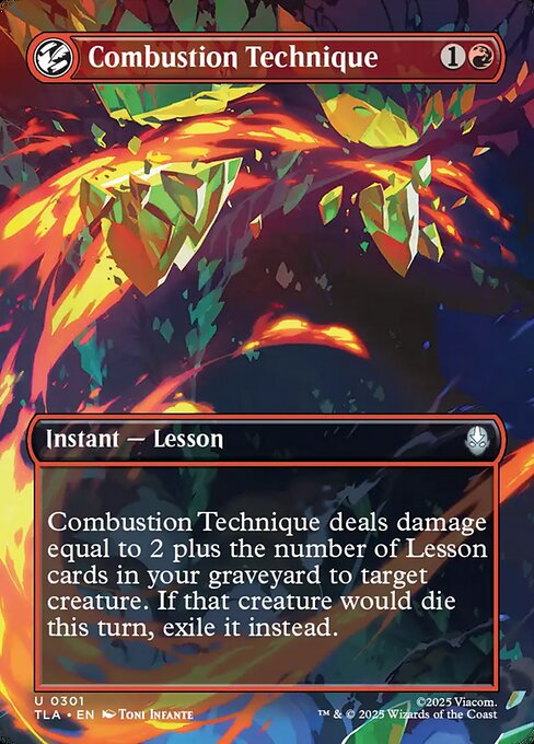 Combustion Technique — art by Toni Infante