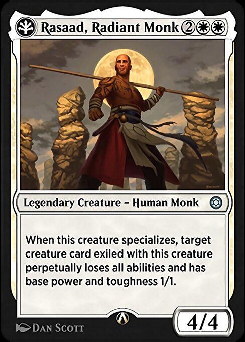 Rasaad, Radiant Monk — art by Dan Murayama Scott
