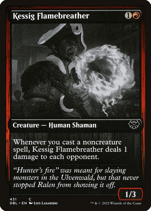 Kessig Flamebreather — art by Lius Lasahido