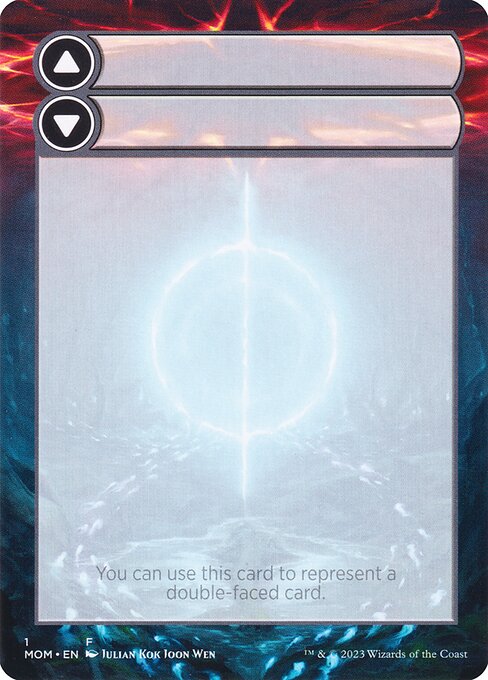 Double-Faced Substitute Card — art by Julian Kok Joon Wen