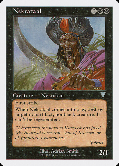 Nekrataal — art by Adrian Smith