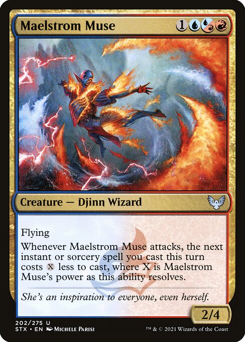 Maelstrom Muse — art by Michele Parisi