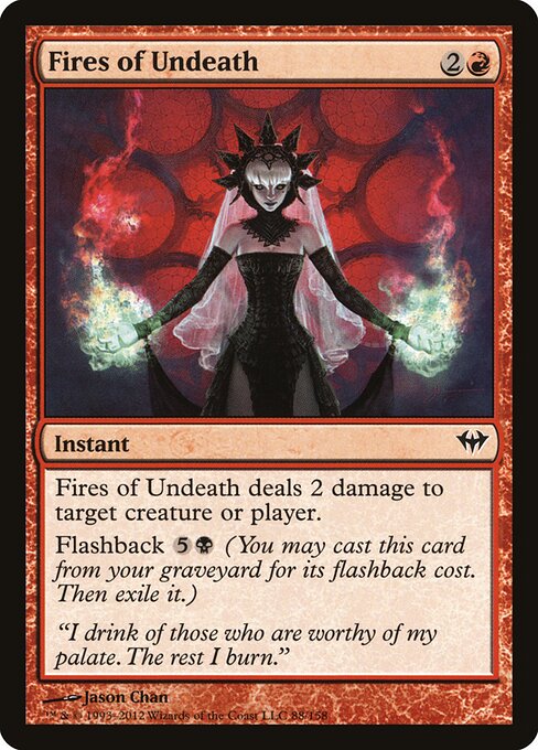 Fires of Undeath — art by Jason Chan