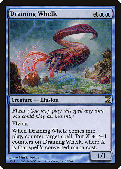 Draining Whelk — art by Mark Tedin