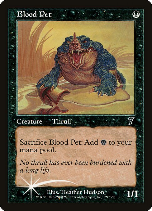 Blood Pet — art by Heather Hudson