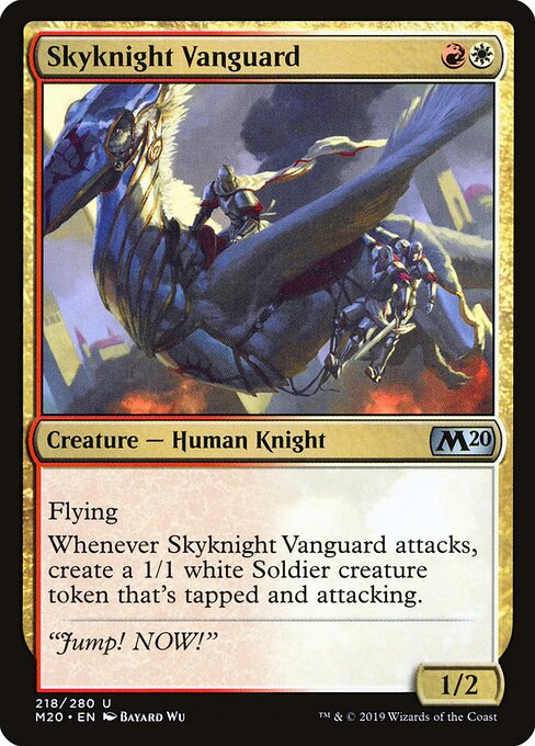 Skyknight Vanguard — art by Bayard Wu