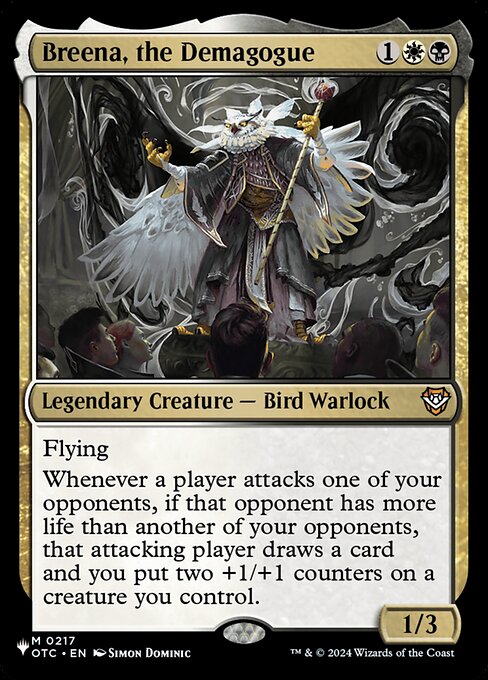 Breena, the Demagogue — art by Simon Dominic
