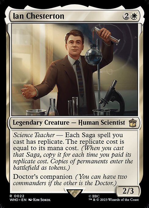 Ian Chesterton — art by Kim Sokol