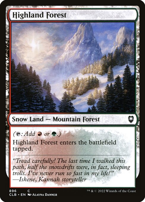 Highland Forest — art by Alayna Danner