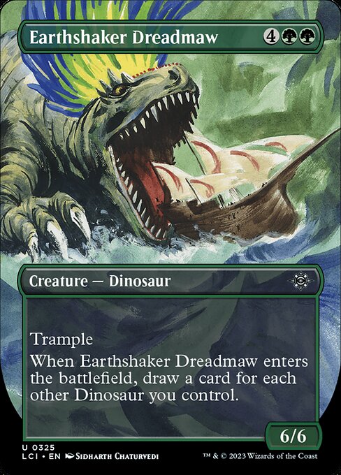 Earthshaker Dreadmaw — art by Sidharth Chaturvedi