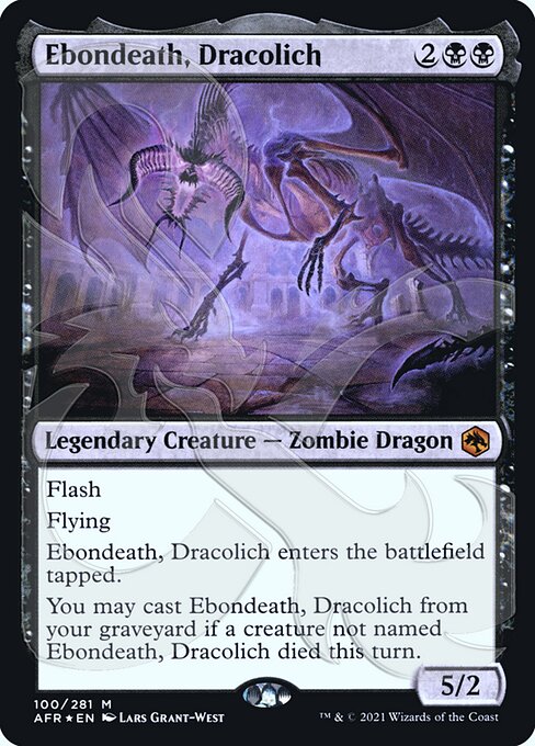 Ebondeath, Dracolich — art by Lars Grant-West
