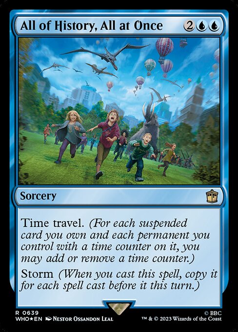All of History, All at Once — art by Néstor Ossandón Leal