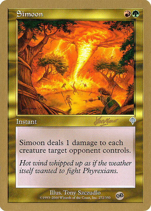 Simoon — art by Tony Szczudlo