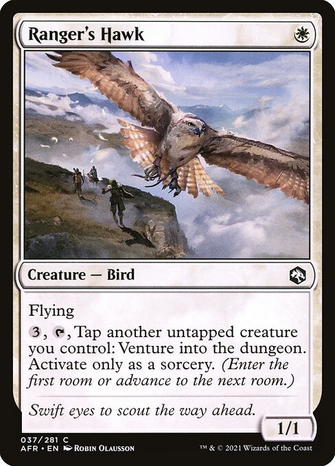 Ranger's Hawk — art by Robin Olausson