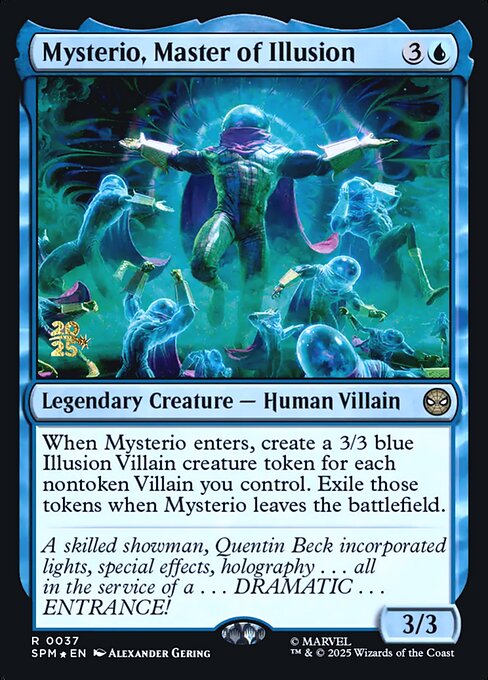 Mysterio, Master of Illusion — art by Alexander Gering