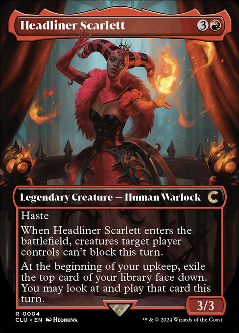 Headliner Scarlett — art by Heonhwa