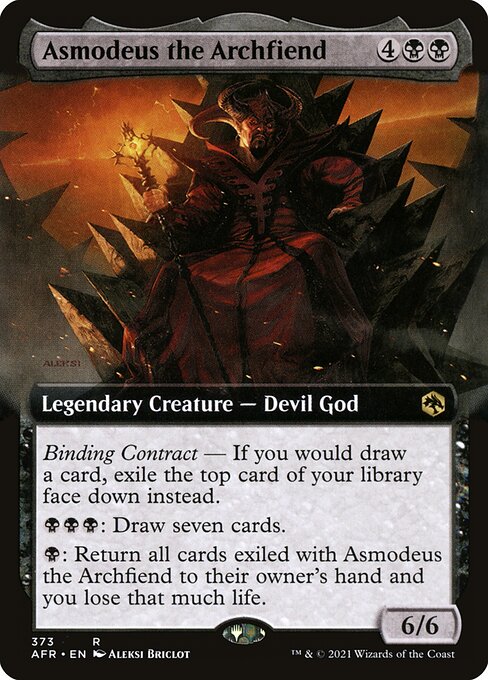 Asmodeus the Archfiend — art by Aleksi Briclot