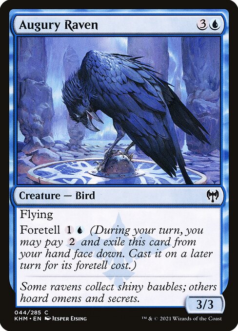 Augury Raven — art by Jesper Ejsing
