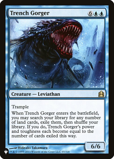 Trench Gorger — art by Hideaki Takamura
